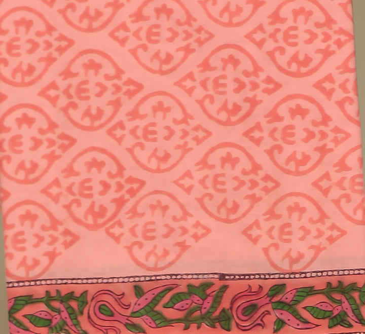 Printed Cotton Unstitched Suit