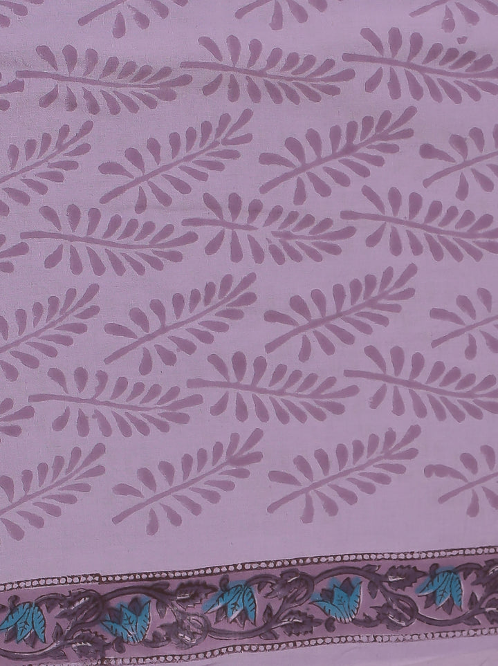 Printed Cotton Unstitched Suit