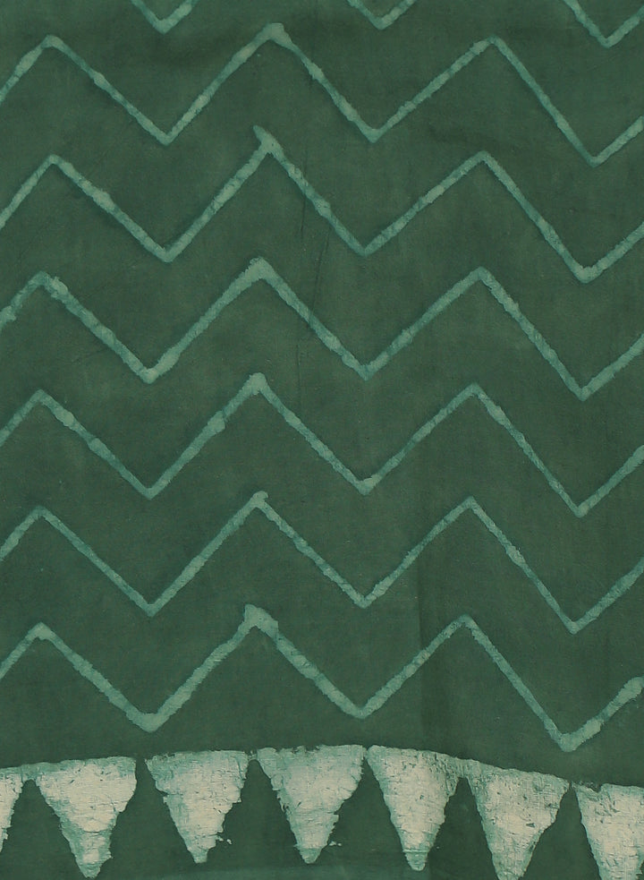 Printed Cotton Unstitched Suit