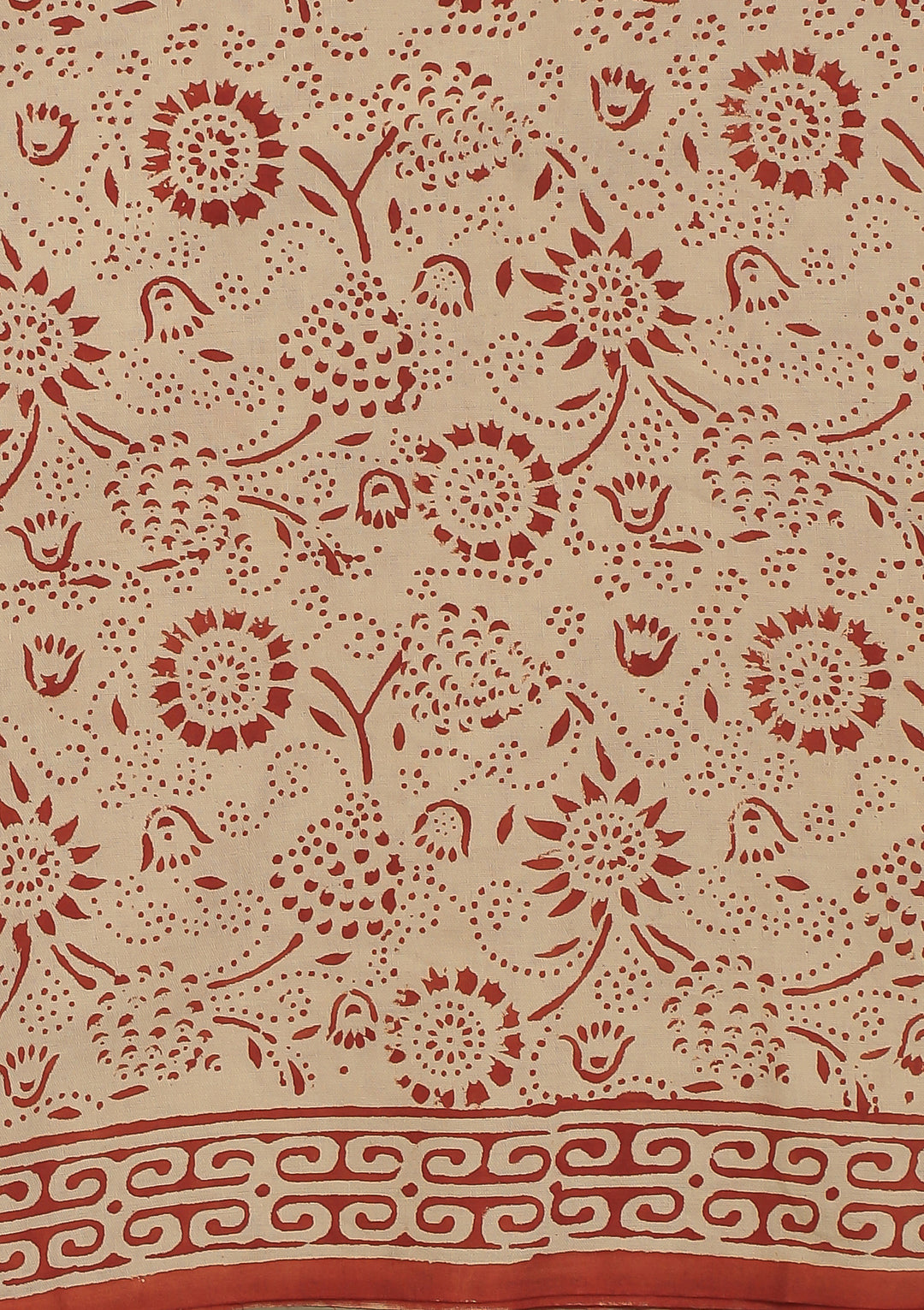 Printed Cotton Unstitched Suit