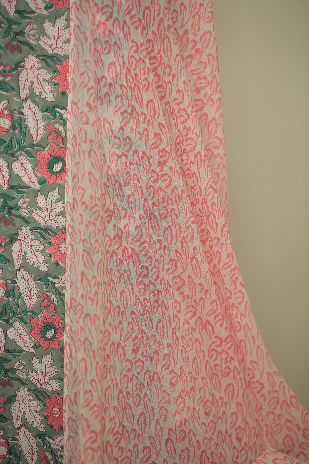 Printed Cotton Unstitched Suit
