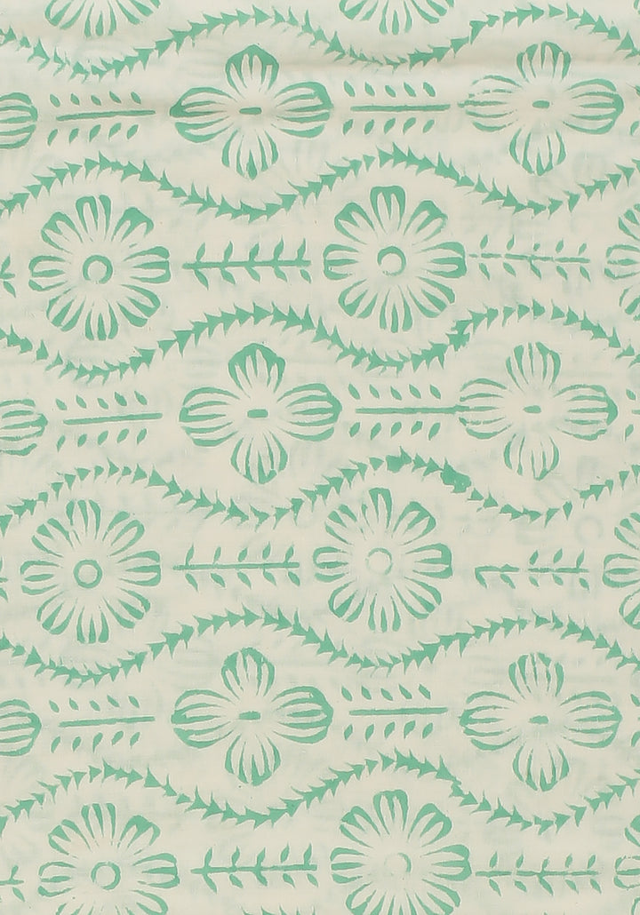 Printed Cotton Unstitched Suit
