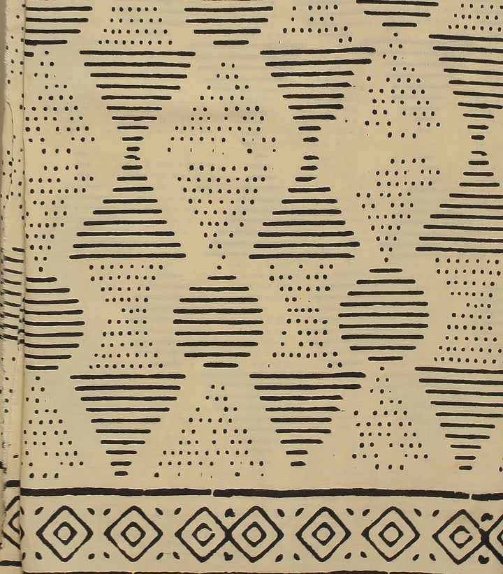Printed Cotton Unstitched Suit