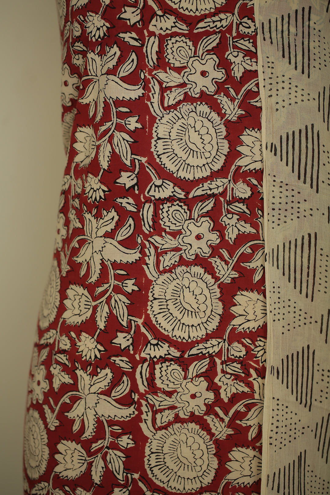 Printed Cotton Unstitched Suit