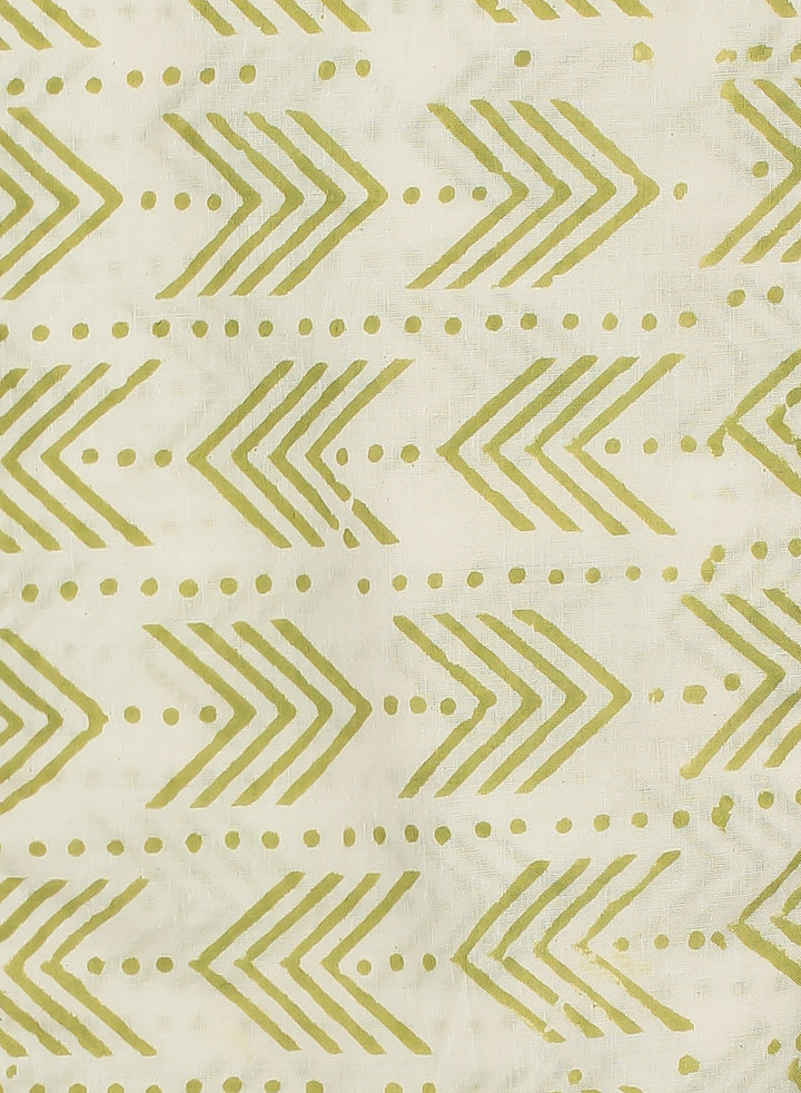 Printed Cotton Unstitched Suit