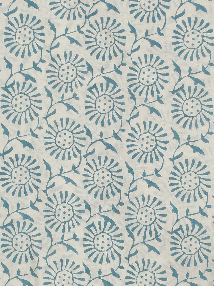 Printed Cotton Unstitched Suit
