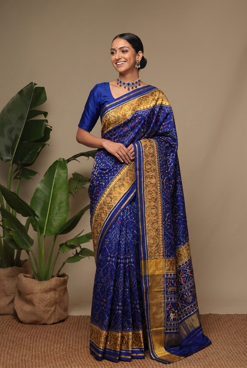 Pure handloom Banarasi Saree