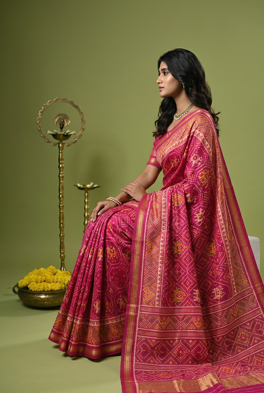 Pure handloom Banarasi Saree
