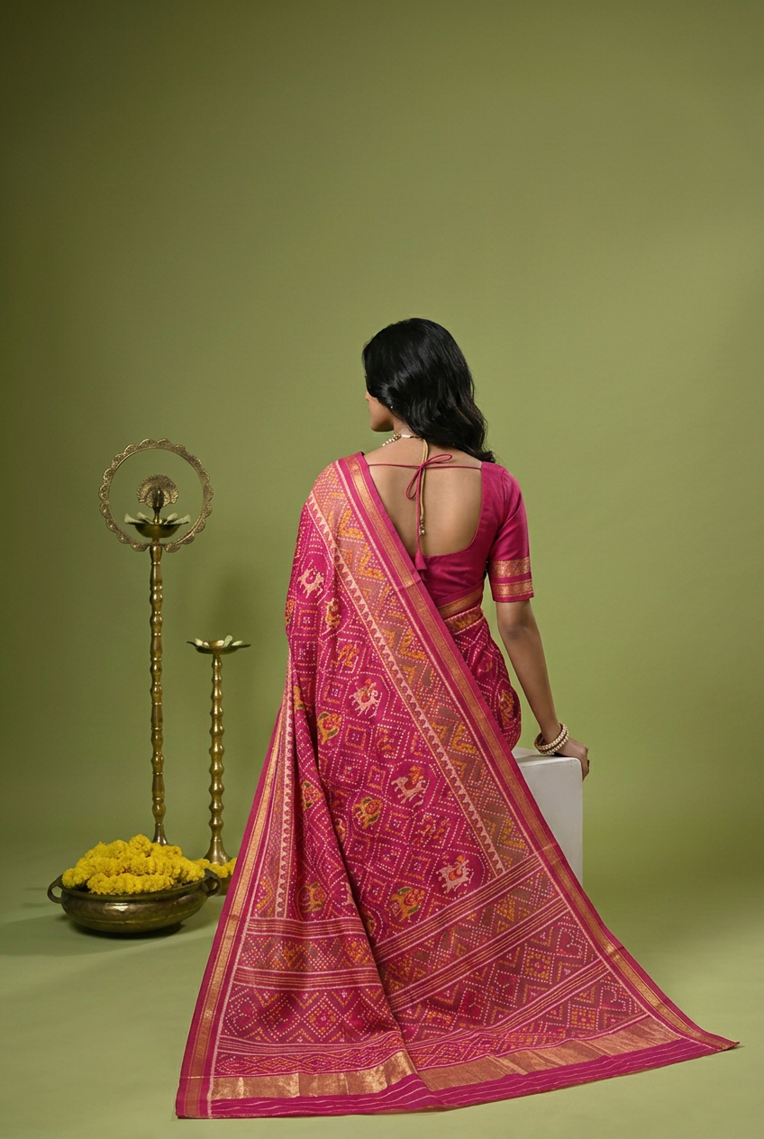Pure handloom Banarasi Saree