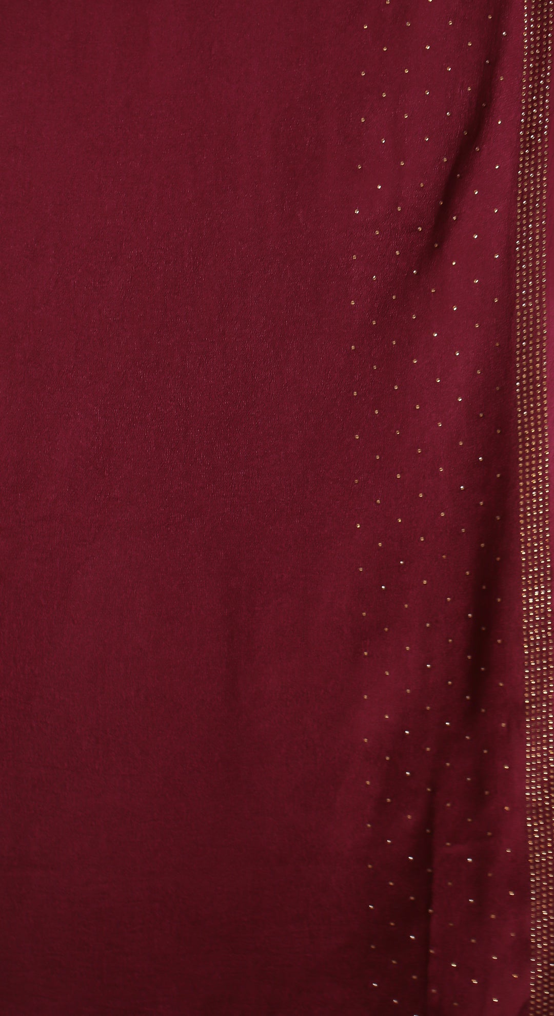 Chiffon Saree with Swarovski work.