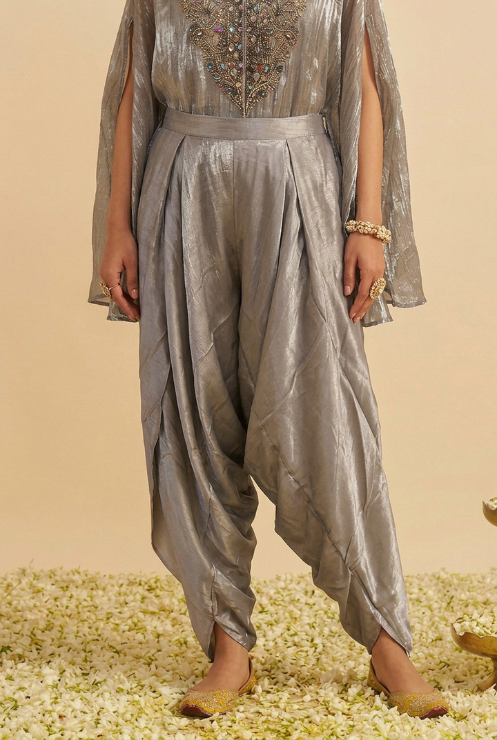 Embellished Silk Elegance