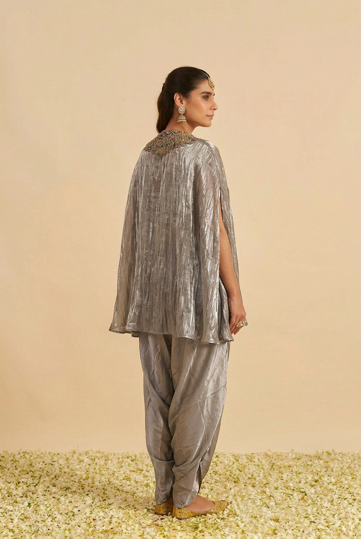 Embellished Silk Elegance