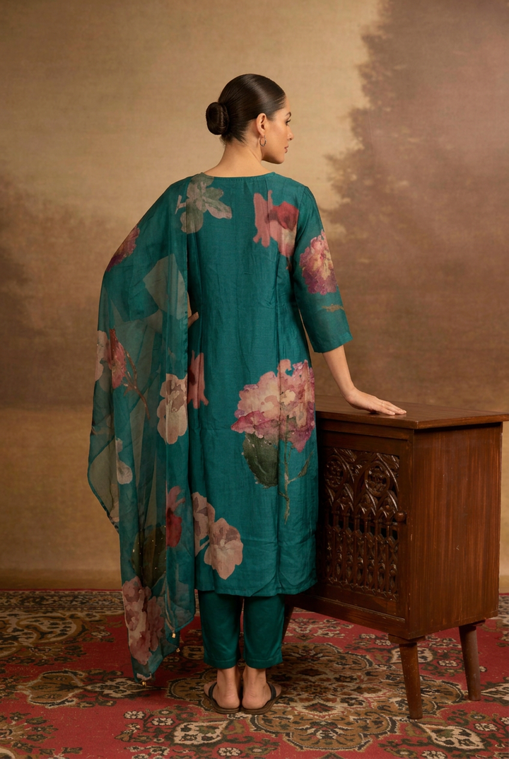Embellished Silk Luxe