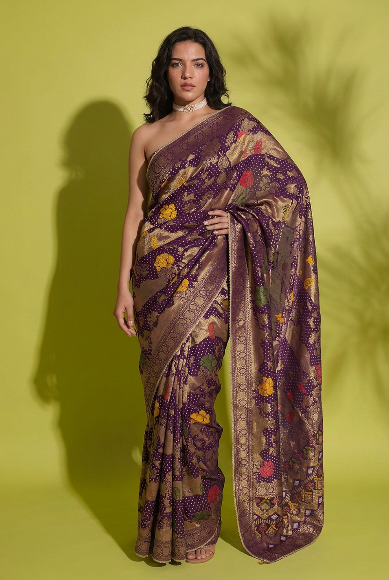 Banarasi  Georgette Saree