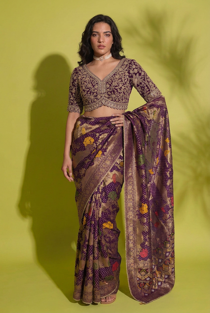 Banarasi  Georgette Saree