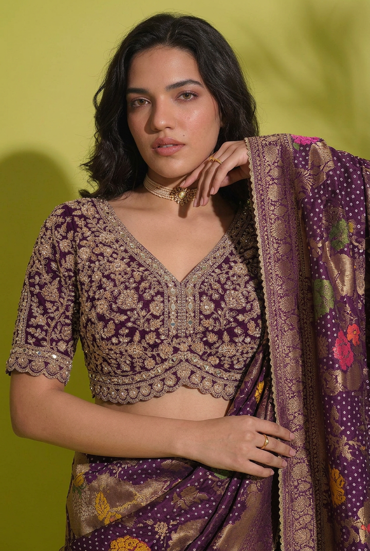 Banarasi  Georgette Saree