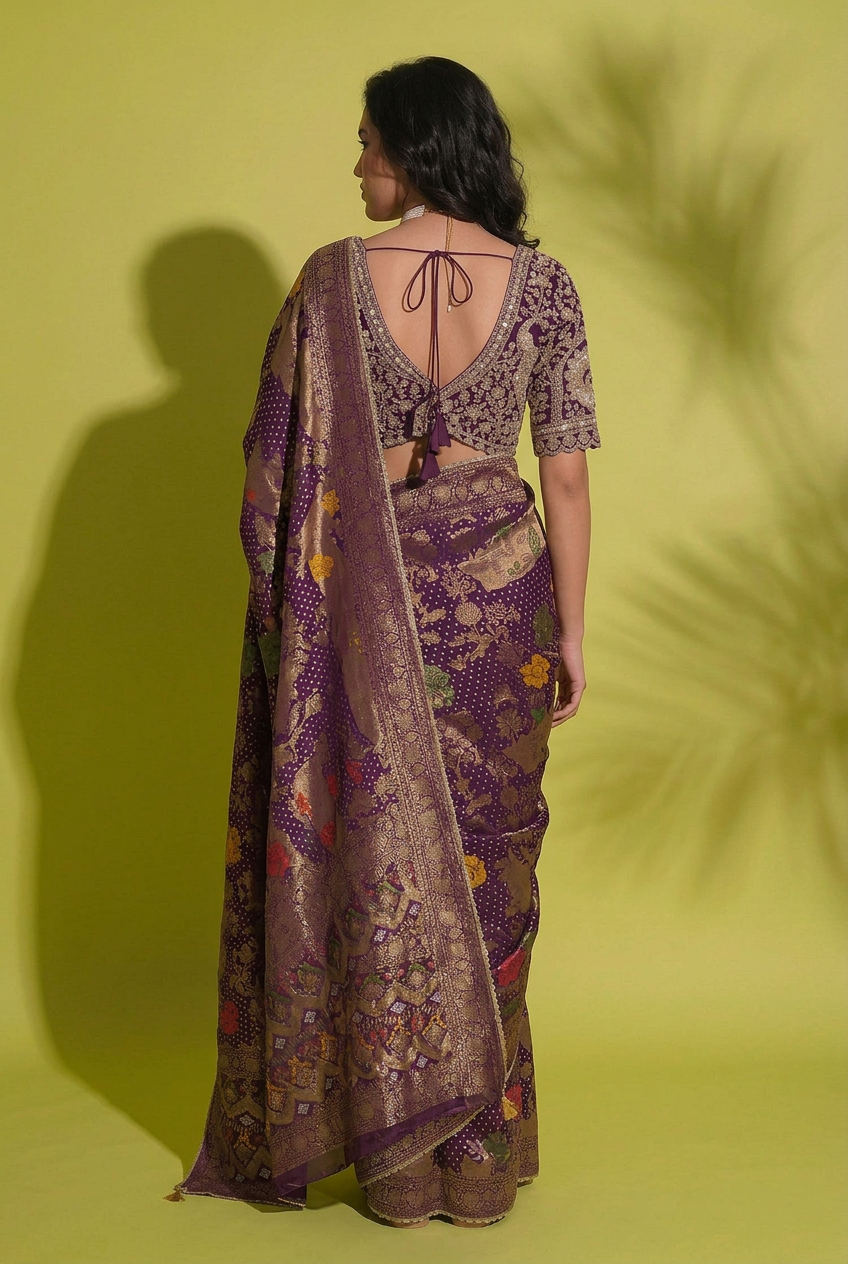 Banarasi  Georgette Saree