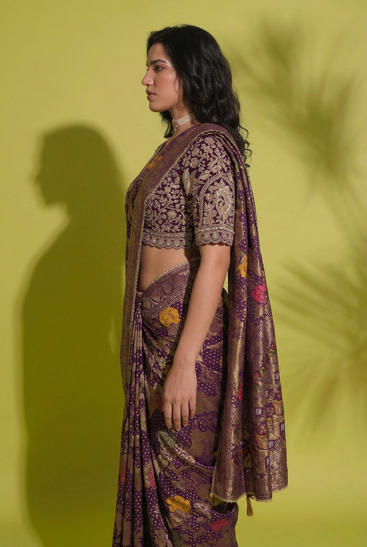 Banarasi  Georgette Saree
