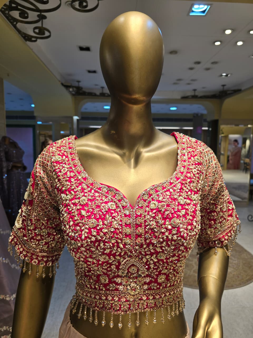 Bandhej Georgette Saree