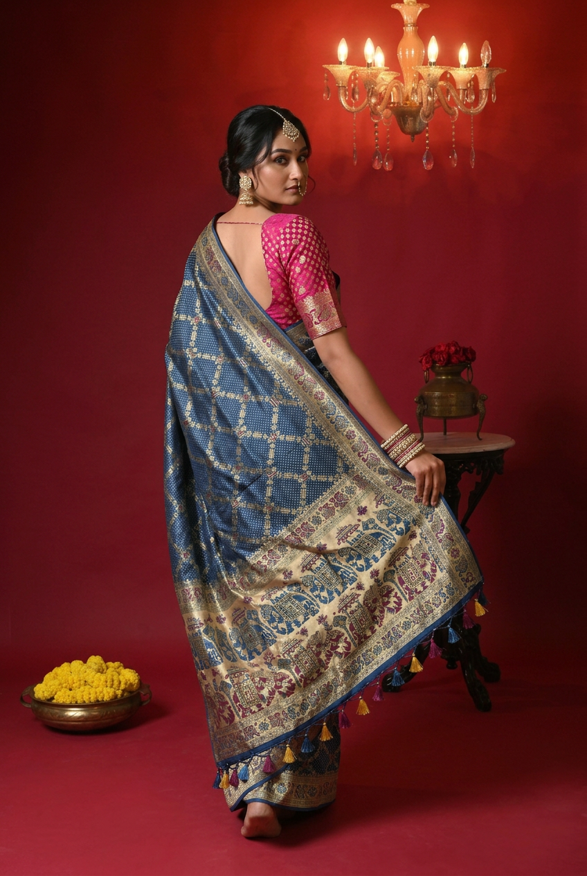 Banarasi  Georgette Saree