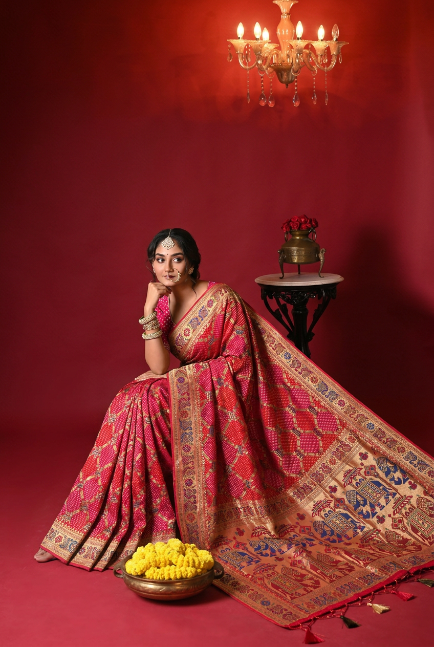 Banarasi Georgette Saree