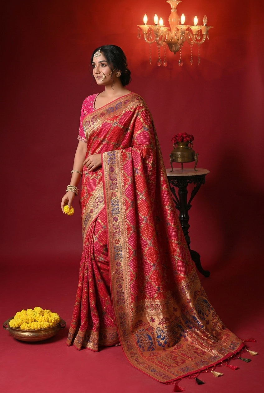 Banarasi Georgette Saree