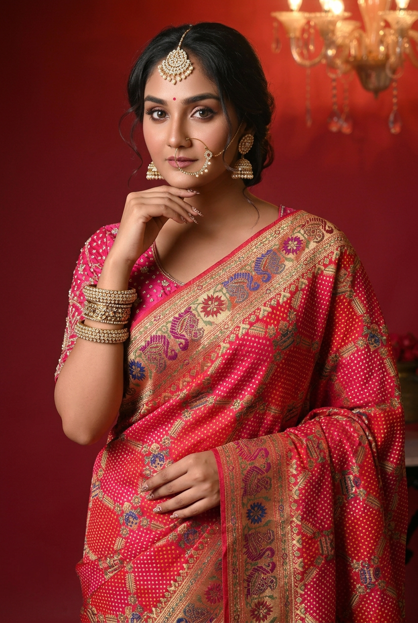 Banarasi Georgette Saree