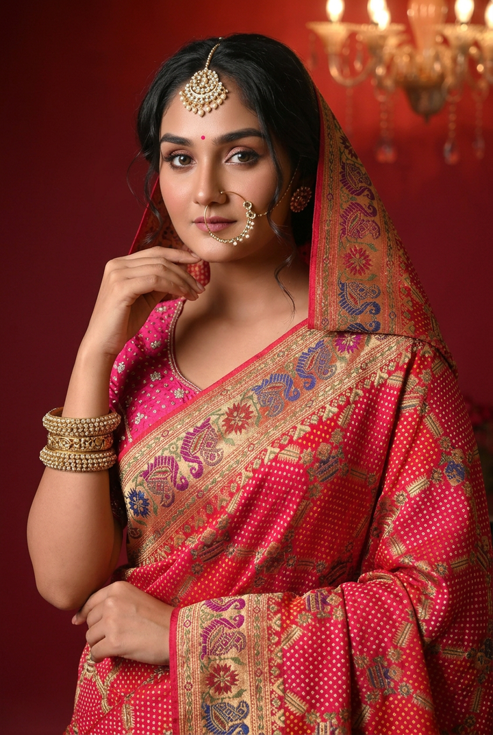 Banarasi Georgette Saree