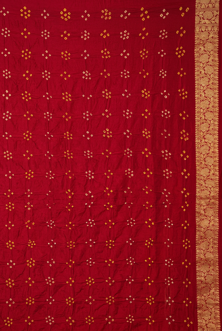 Khaddi Georgette Bandhej Saree