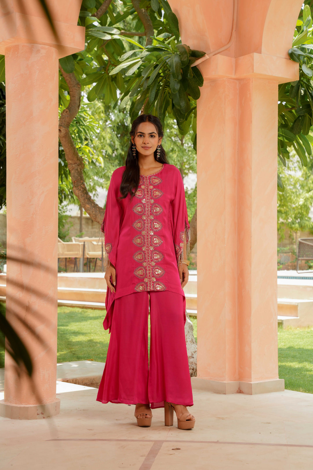 pink suit set