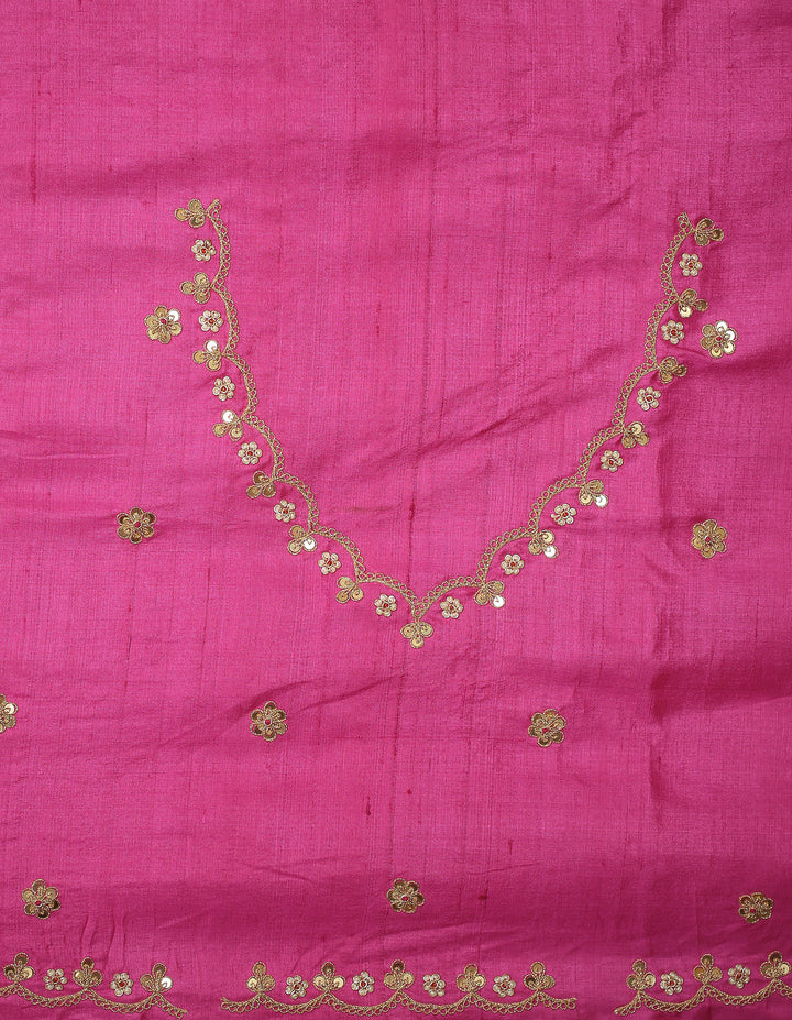 tussar laheriya Saree with Cutdana, Gota, Gota Patti, Pearl, Sequins, Zardozi, Zari work.