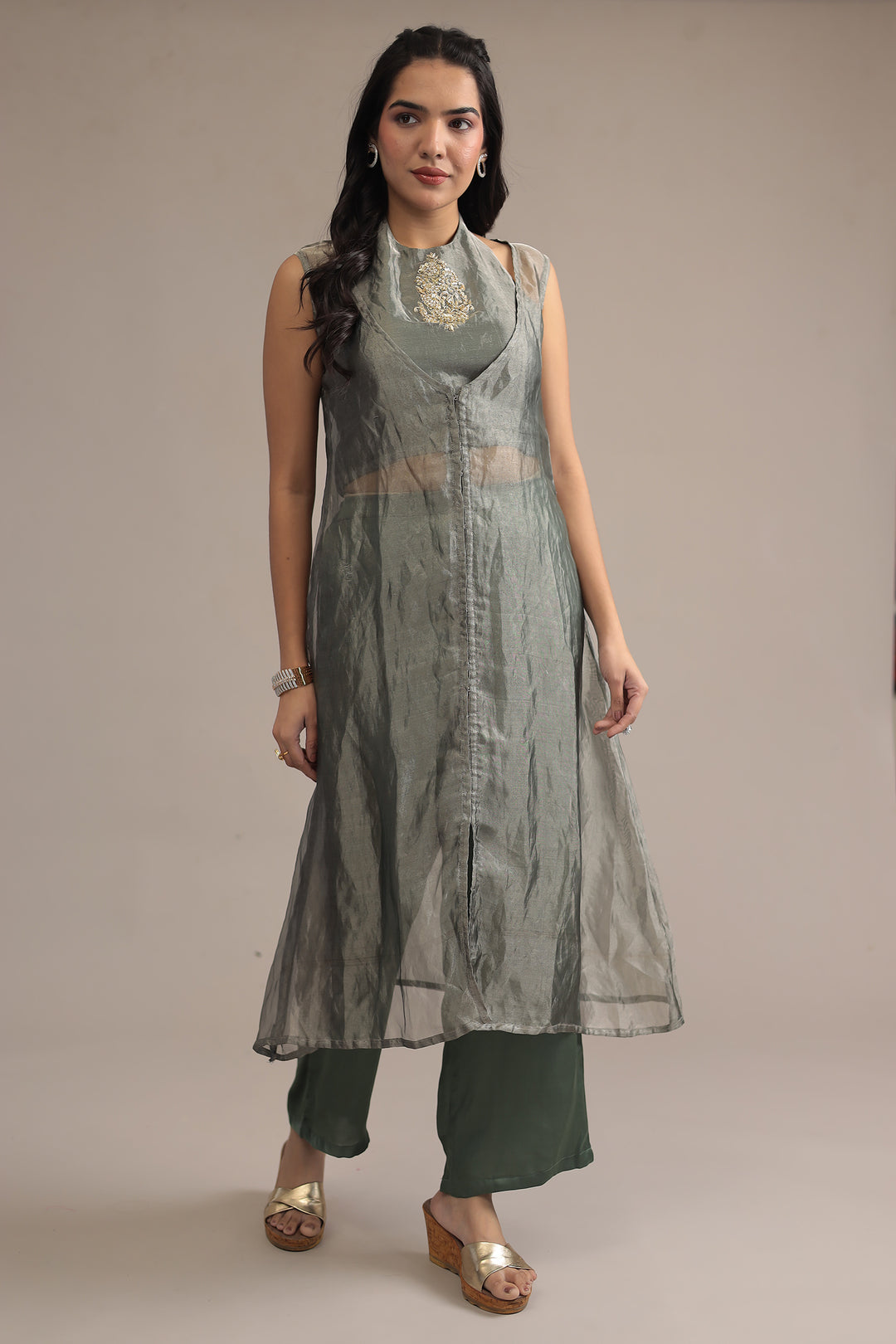  Organza Indo Western Online