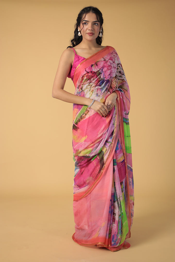 Festive saree