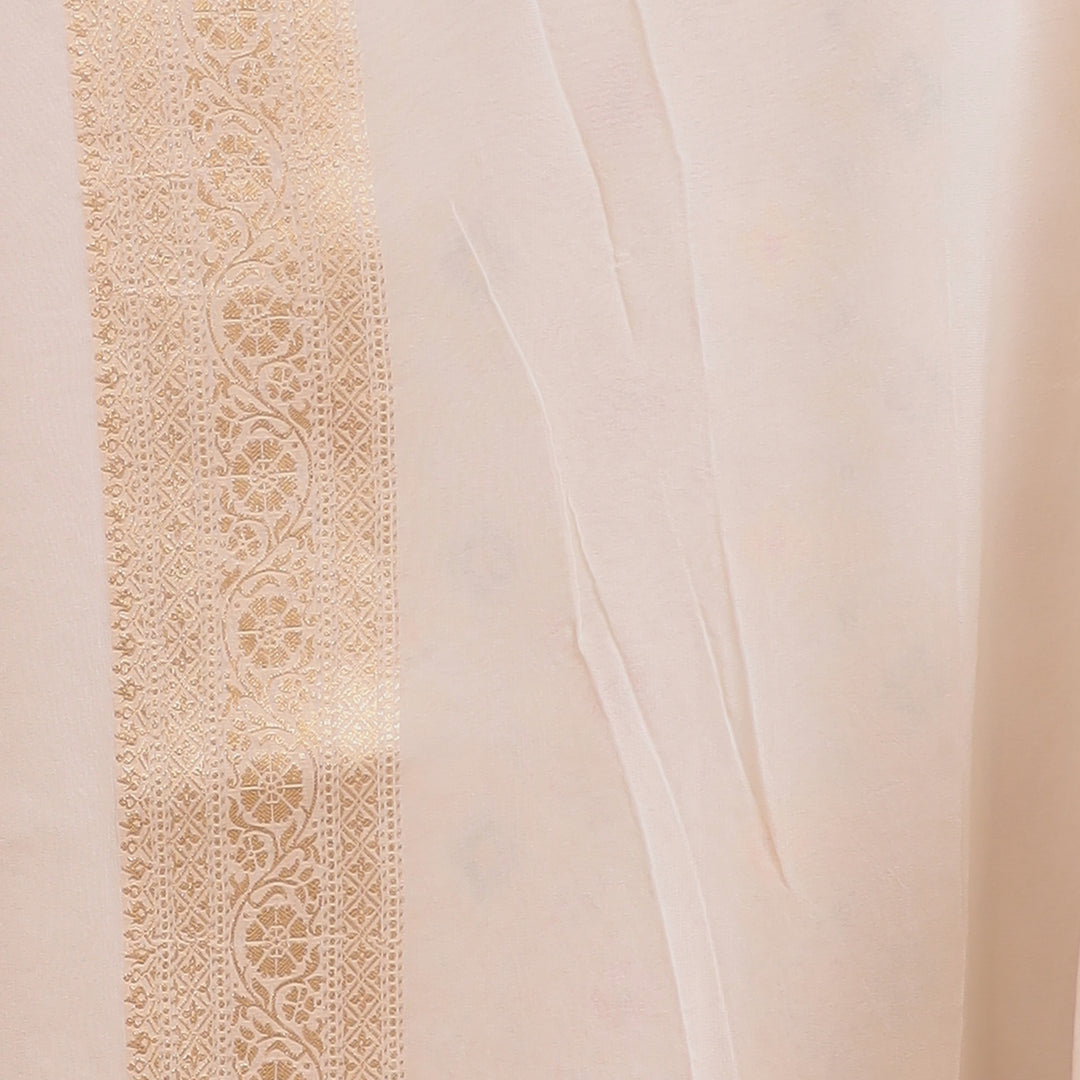 Powerloom Bandhej look Georgette Saree