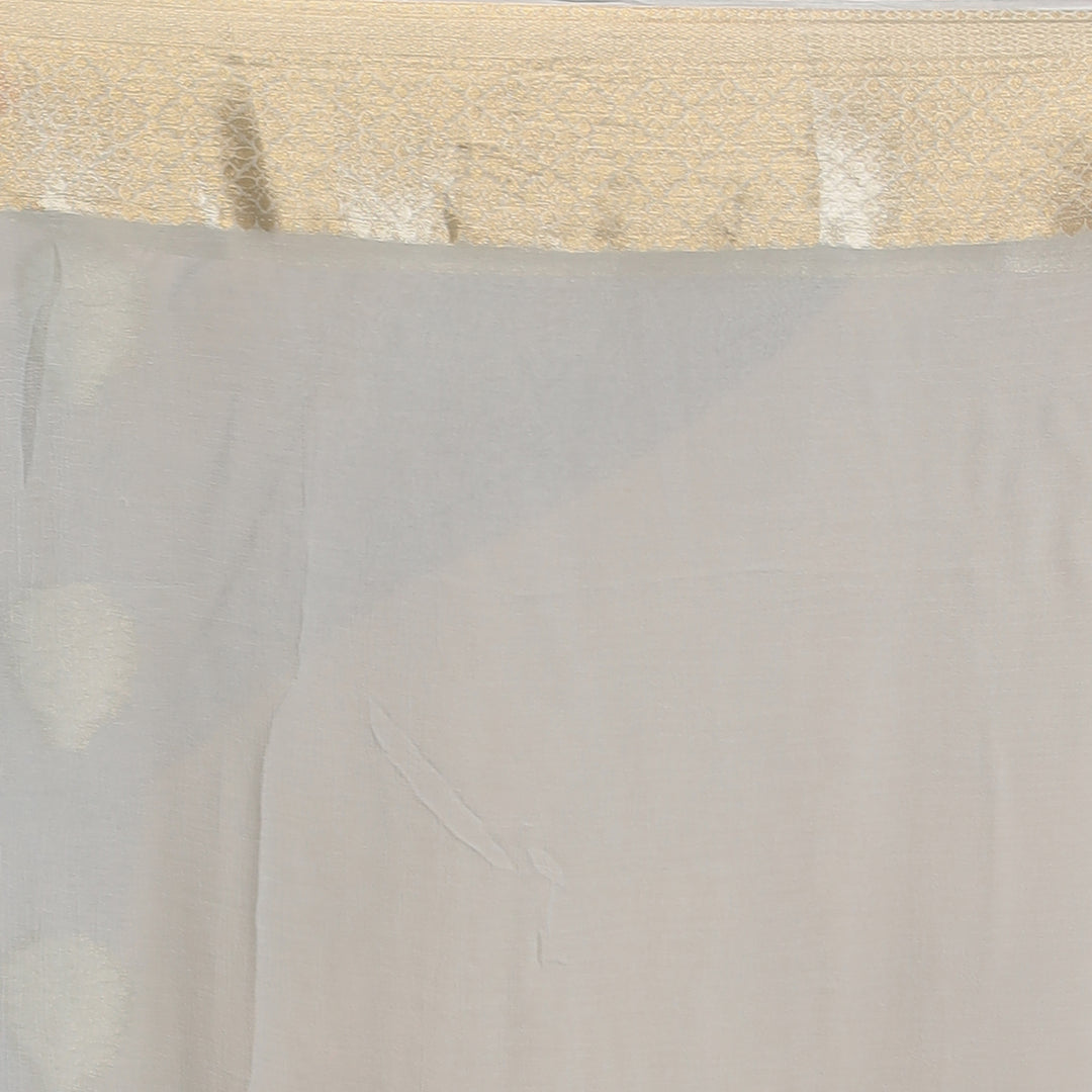 Weaving Banarasi Chiffon Saree