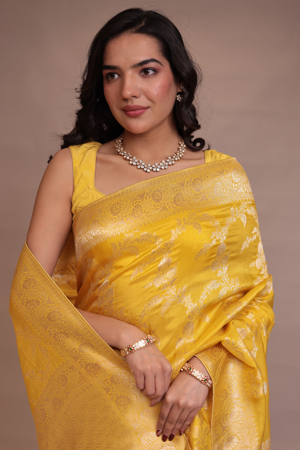 luxury banarasi silk saree