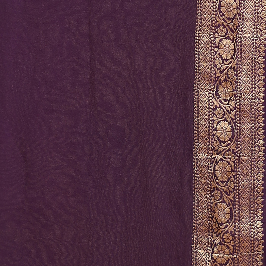 Powerloom Bandhej look Georgette Saree