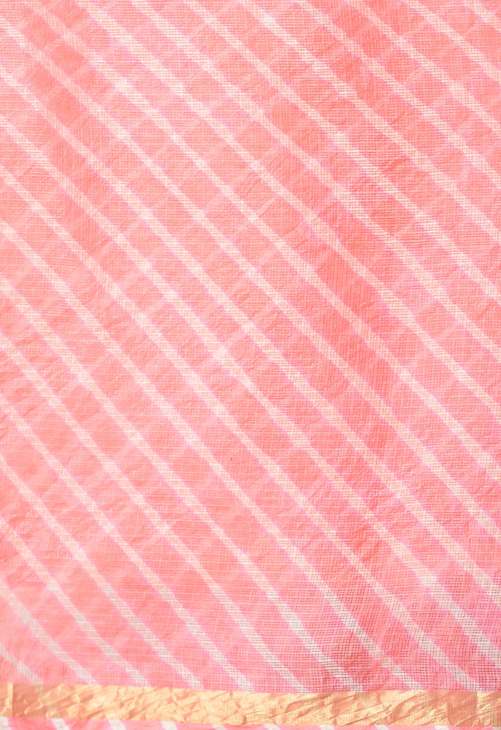 Leheriya Kota Silk Saree