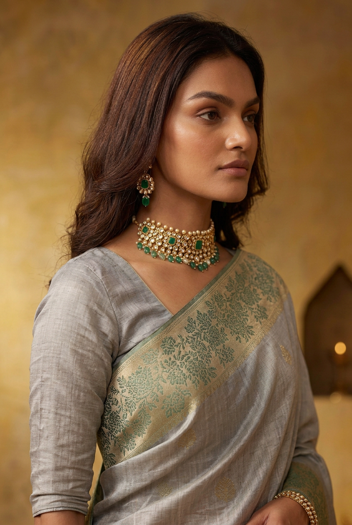 Pure handloom Banarasi Saree