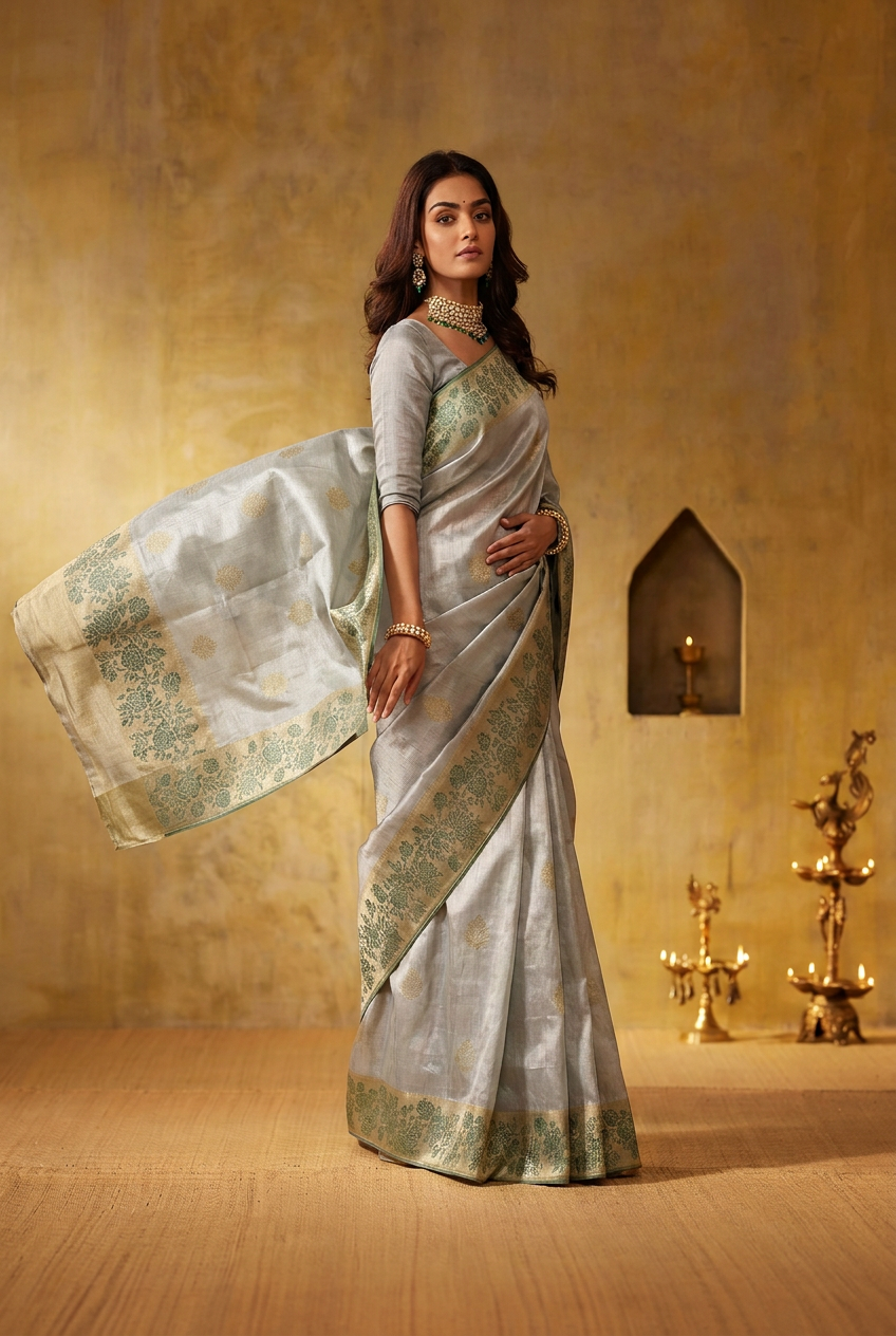 Pure handloom Banarasi Saree