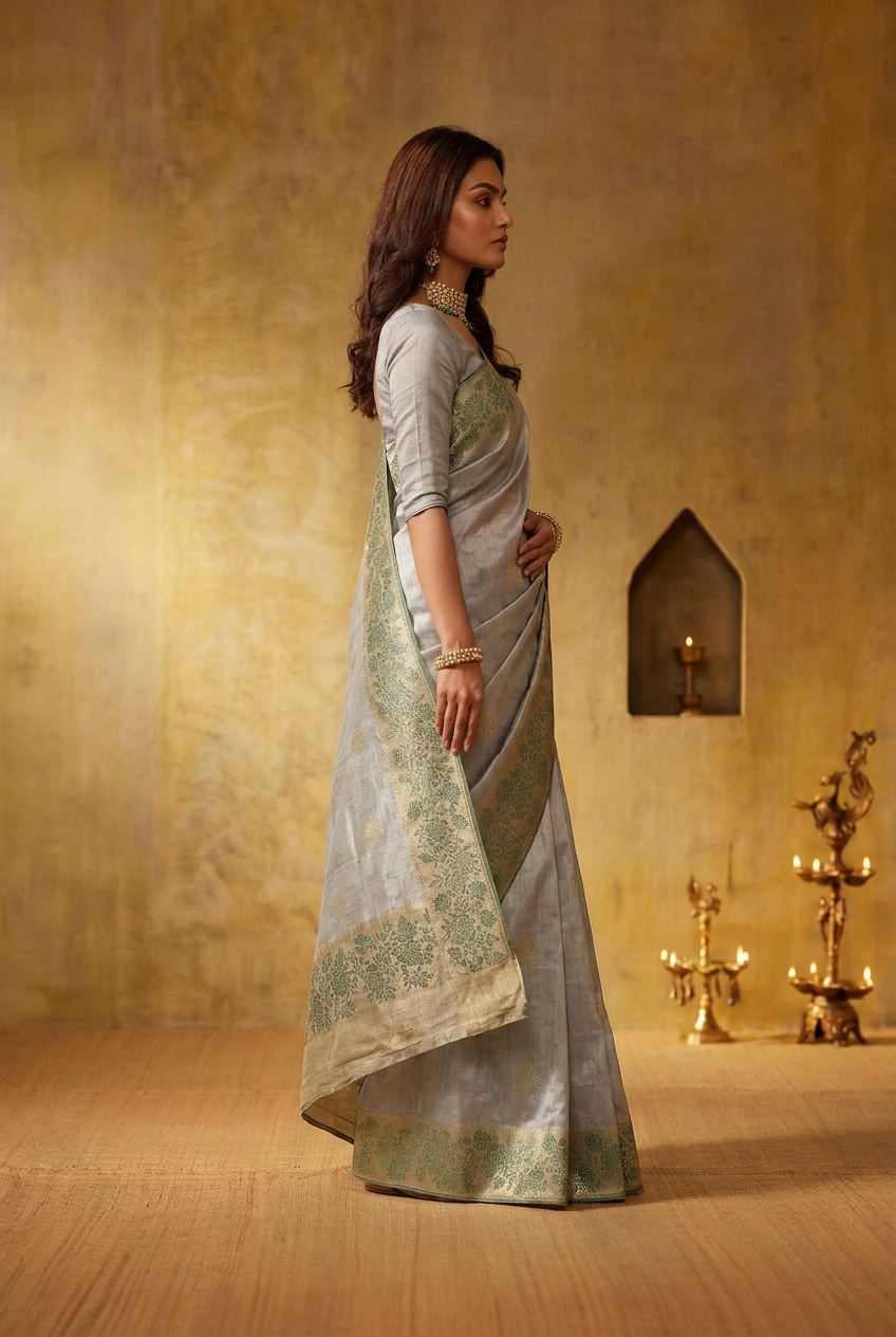 Pure handloom Banarasi Saree