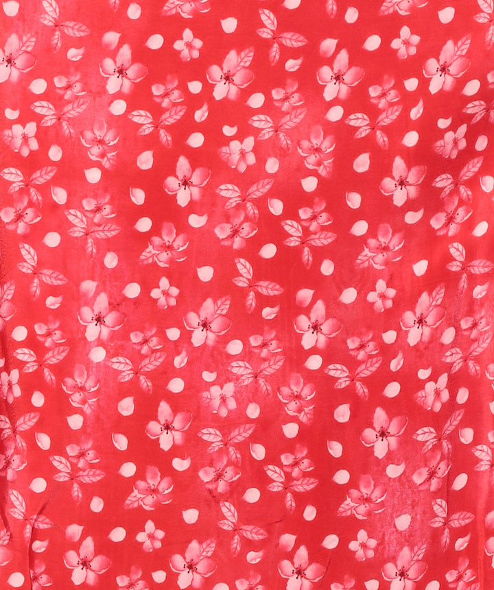 Digital Print Chiffon Saree