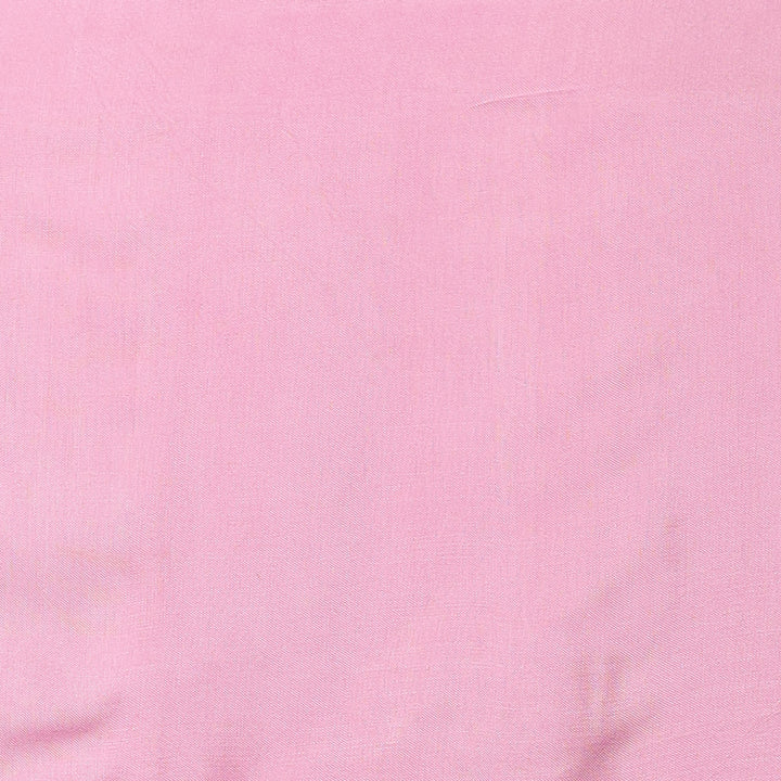 Silk Unstitched Suit with Aari and Gota Patti work