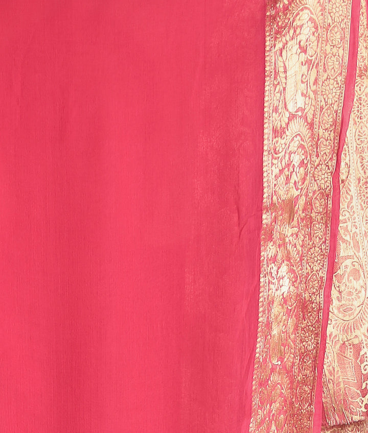 Hand Woven Georgette Saree