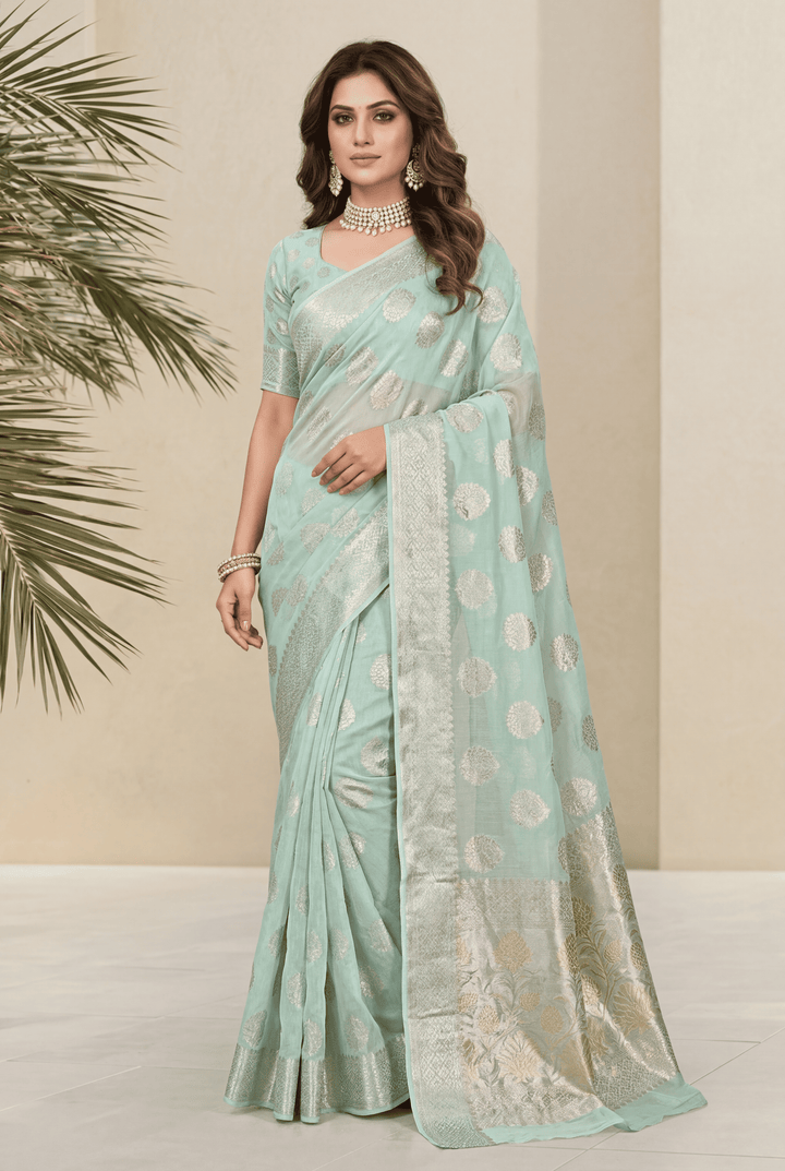 Banarasi Chinon Saree