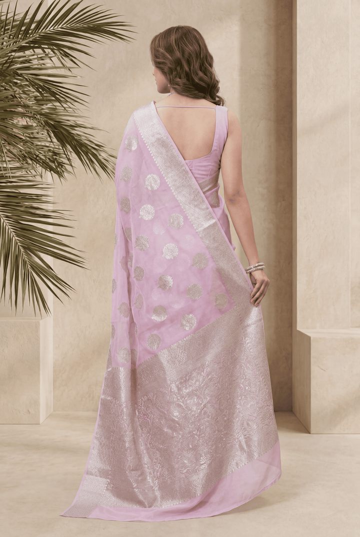 Banarasi Chinon Saree