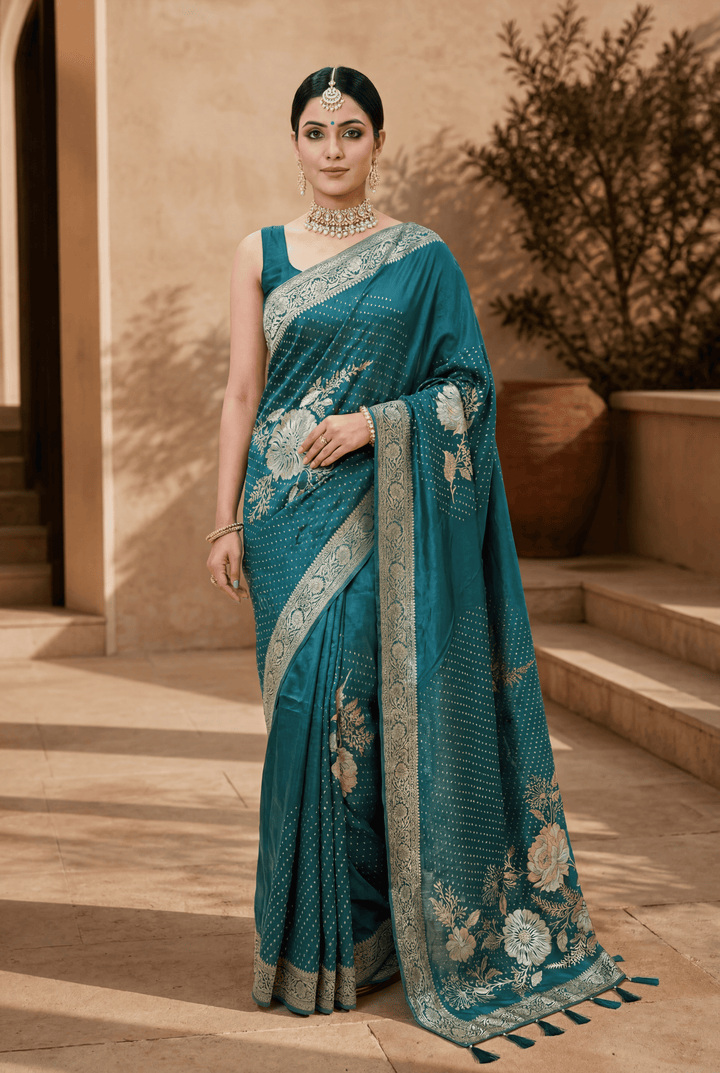 Banarasi Chinon Saree