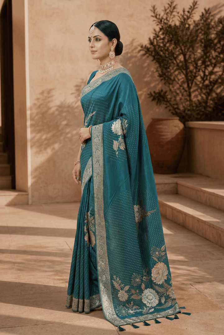 Banarasi Chinon Saree