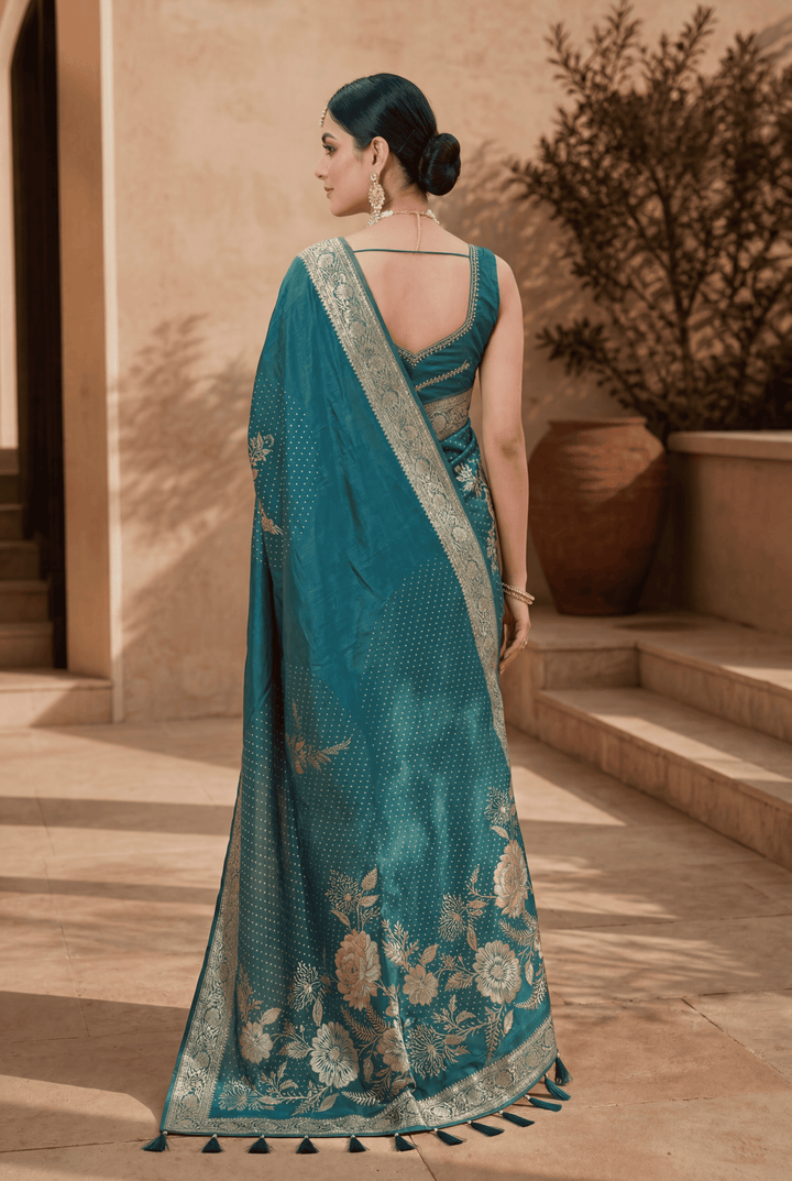 Banarasi Chinon Saree