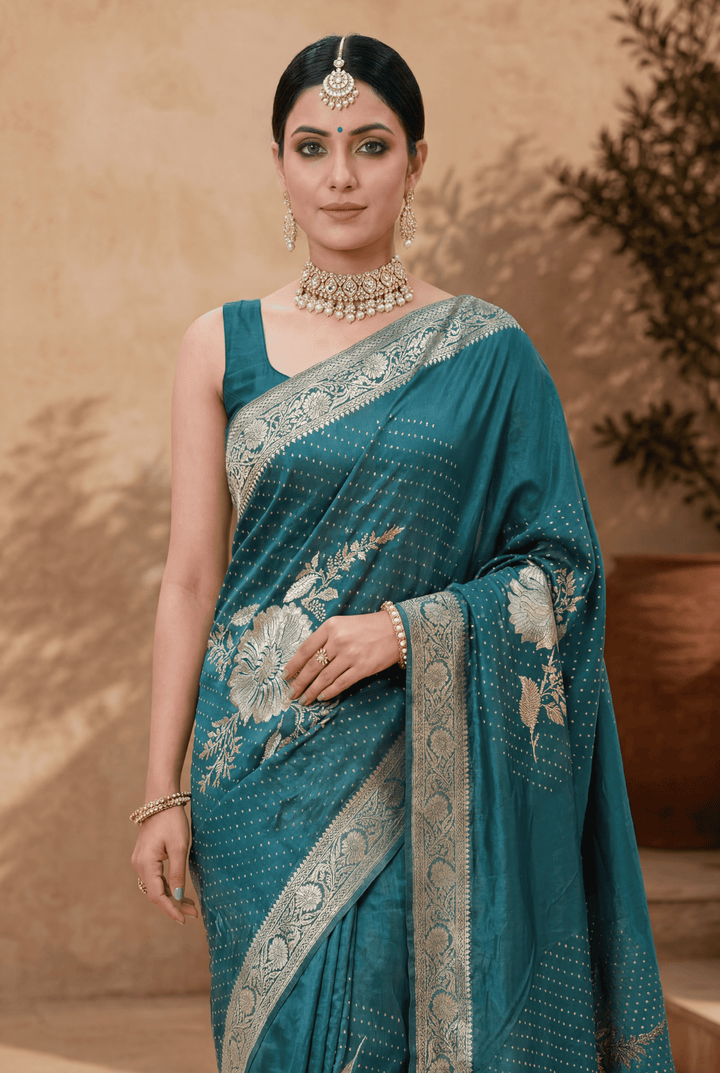 Banarasi Chinon Saree